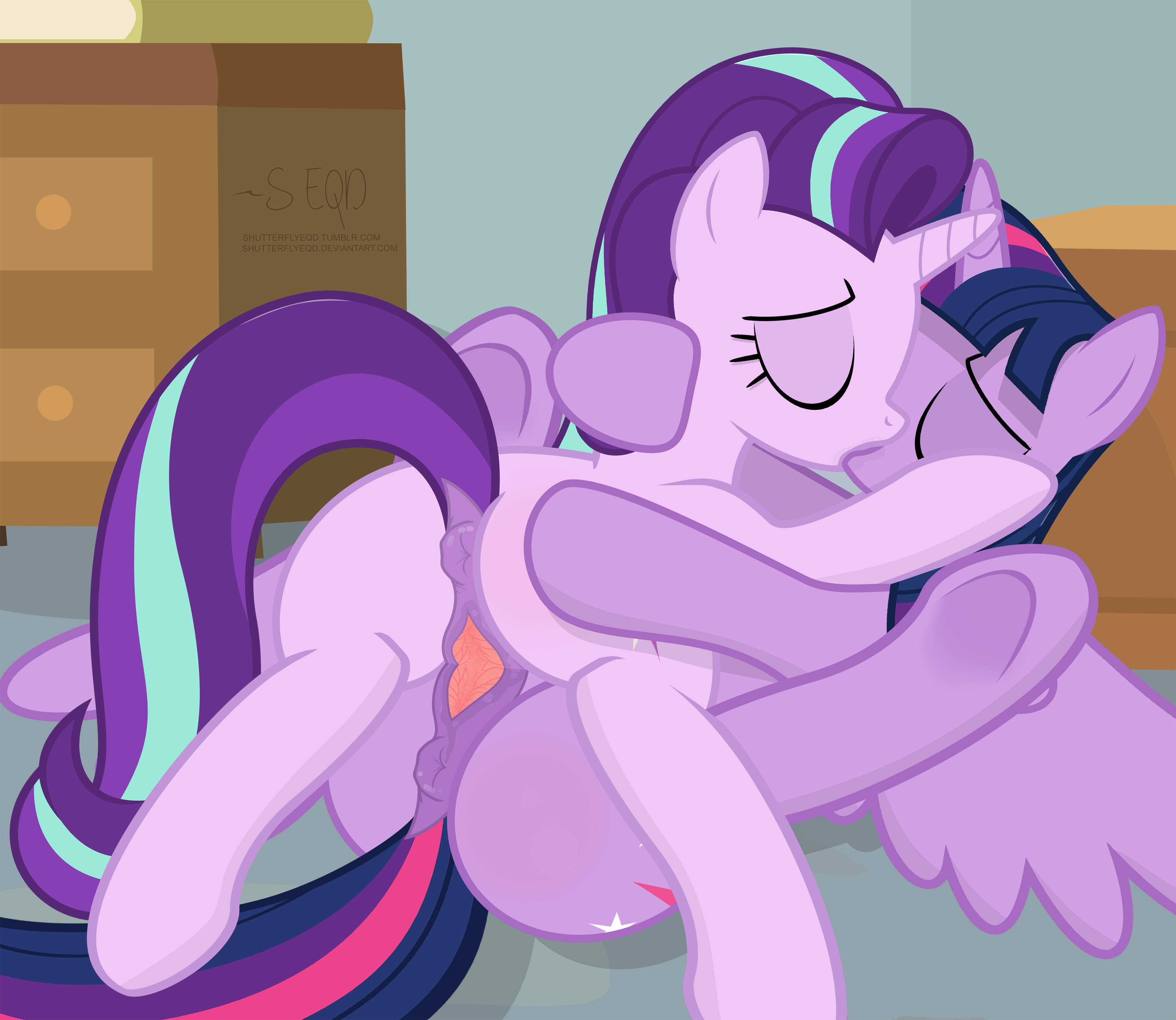 3422px x 2968px - 1762944 - explicit, artist:shutterflyeqd, starlight glimmer, twilight  sparkle, alicorn, pony, unicorn, anatomically correct, anus, butt, dark  genitals, dock, duo, duo female, eyes closed, female, glimmer glutes,  grope, kiss on the lips, kissing,