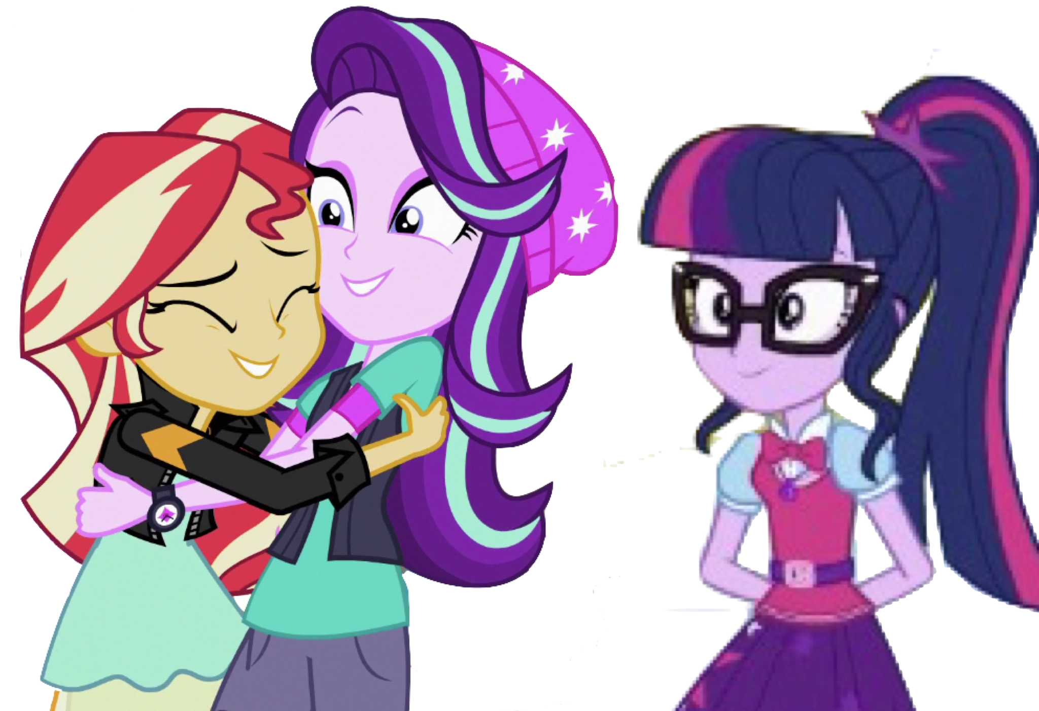 #1750019 - safe, editor:php77, sci-twi, starlight glimmer, sunset ...