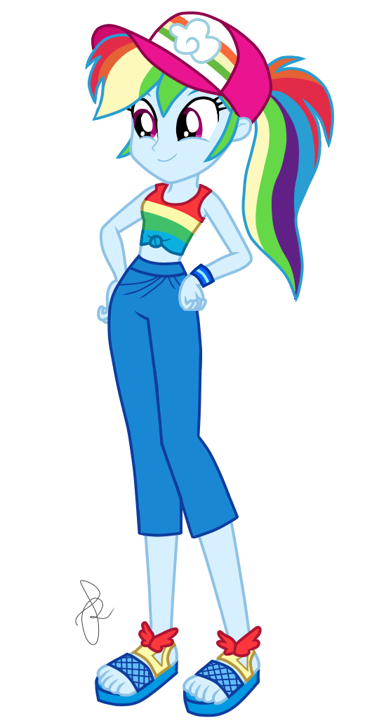 #1787151 - safe, artist:ilaria122, rainbow dash, equestria girls