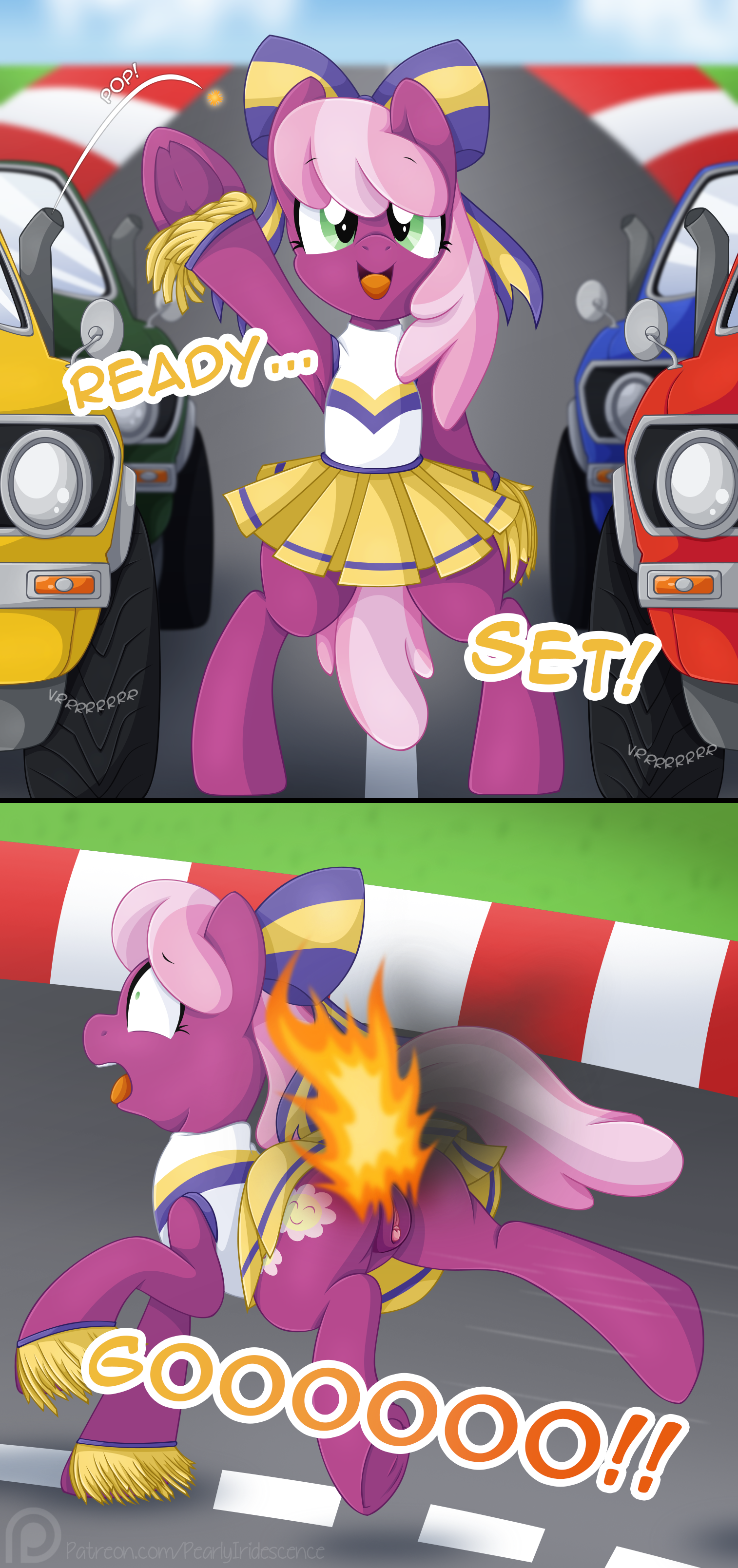 Mlp Cheerilee Student Porn - 1835111 - explicit, artist:pearlyiridescence, cheerilee, pony, armpits,  bottomless, bow, burn, burned butt, burned butt fetish, burning, butt fire,  car, cheerileeder, cheerleader, cheerleader outfit, clitoris, clothes,  comic, dark genitals, female ...