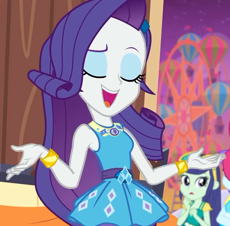 Blue Raspberry Equestria #1844199 - safe, screencap, blueberry cake, rarity, equestria girls ...