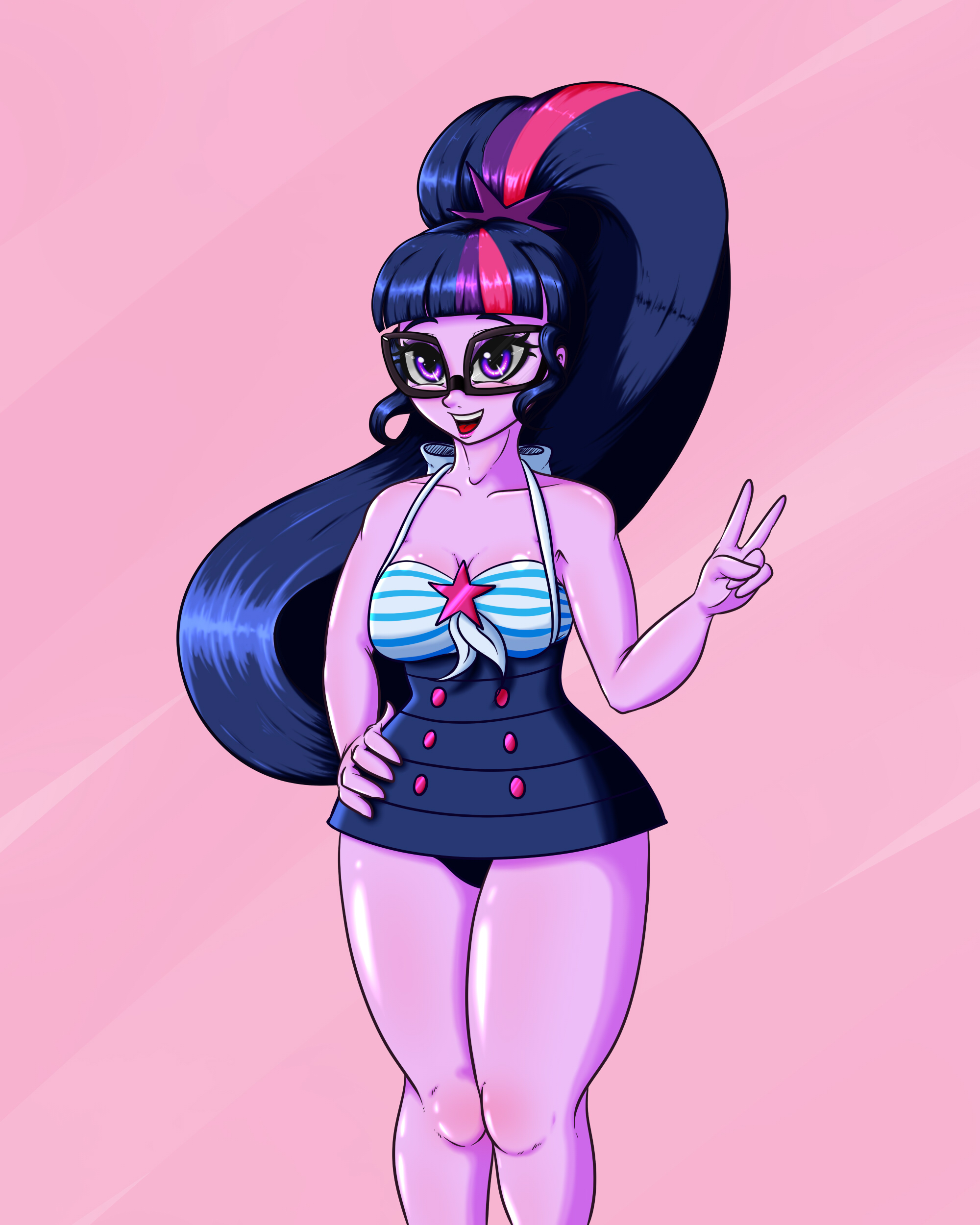 Safe Artist Albertbm Sci Twi Twilight Sparkle Equestria Girls Equestria Girls