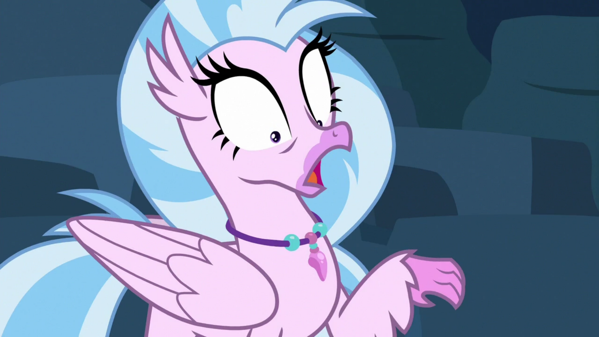  2013758 Safe Screencap Silverstream Classical Hippogriff 