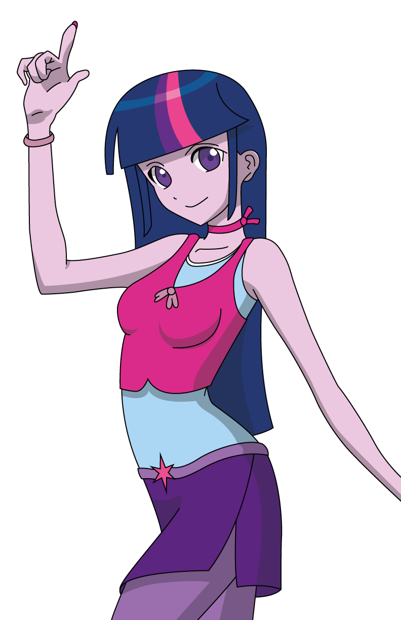 Anime Girls with White Hair-Equestria Girls meme. by brandonale on  DeviantArt