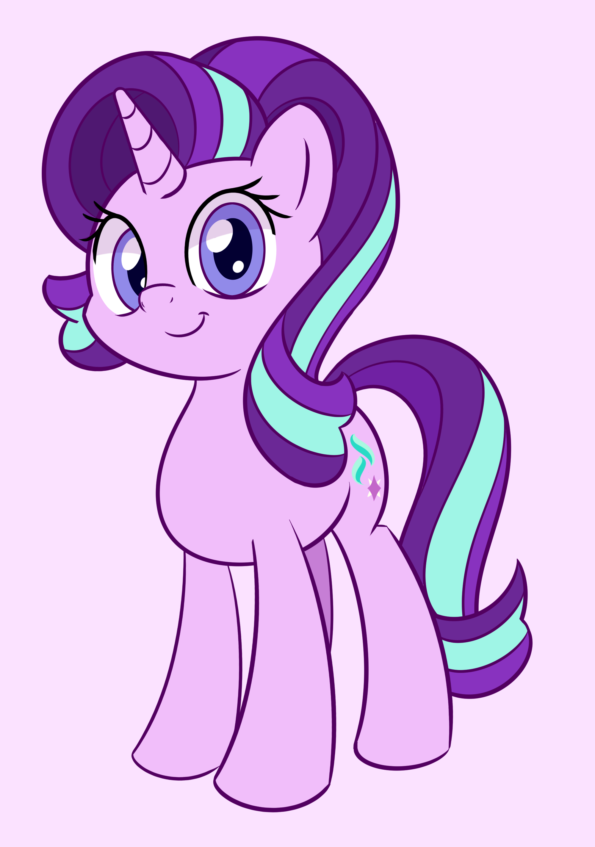 2364215 - safe, artist:lou, starlight glimmer, pony, unicorn, g4, awkward,  female, looking away, mare, meme, monkey puppet, nervous, ponified meme,  shifty eyes, solo, sweat - Derpibooru