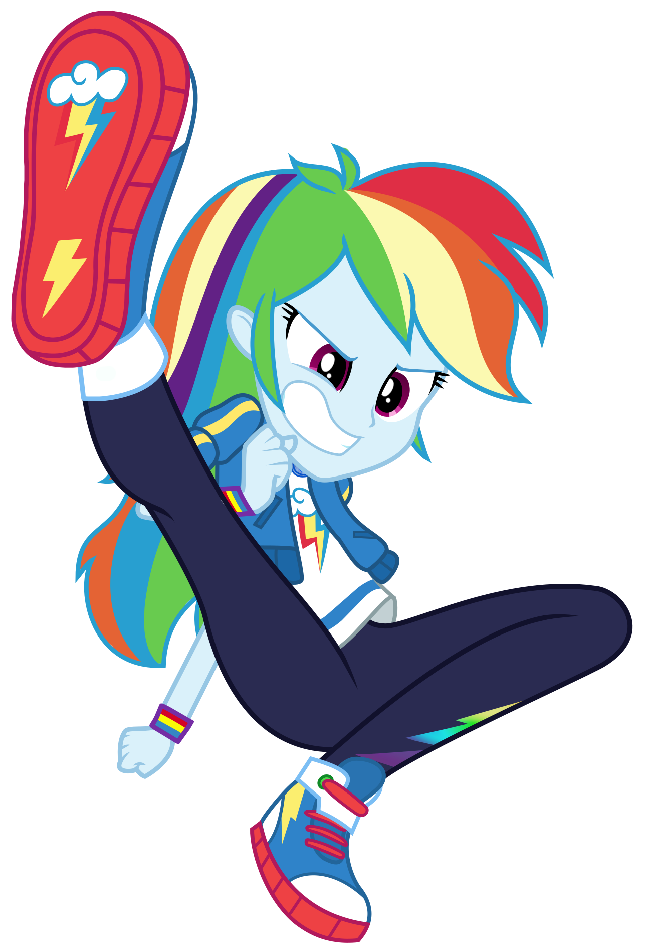 Rainbow Dash From My Little Pony Friendship Is Mag by SoffiMB on