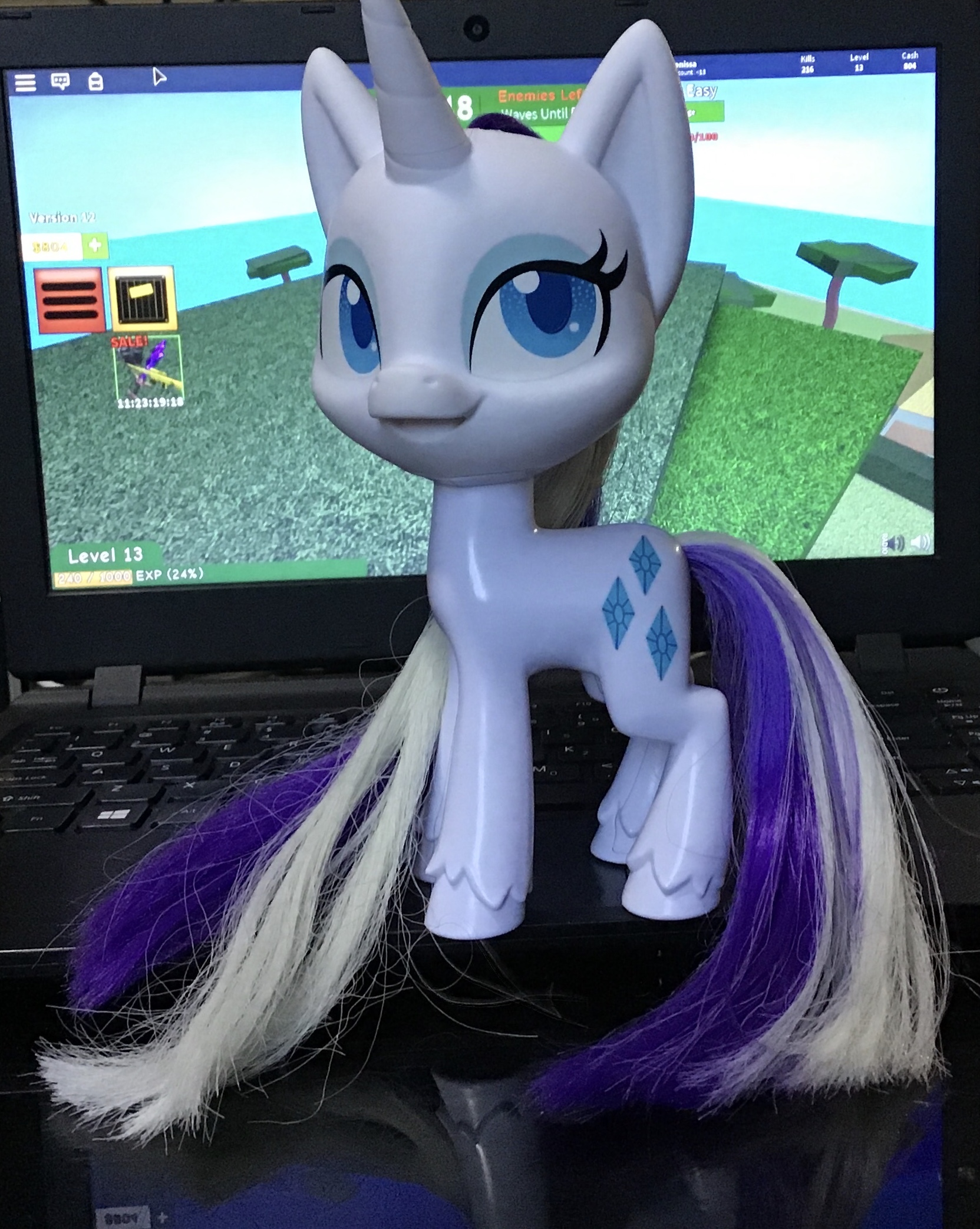 2255440 Safe Rarity My Little Pony Pony Life Irl Photo Roblox Toy Derpibooru - roblox timber wolf tail