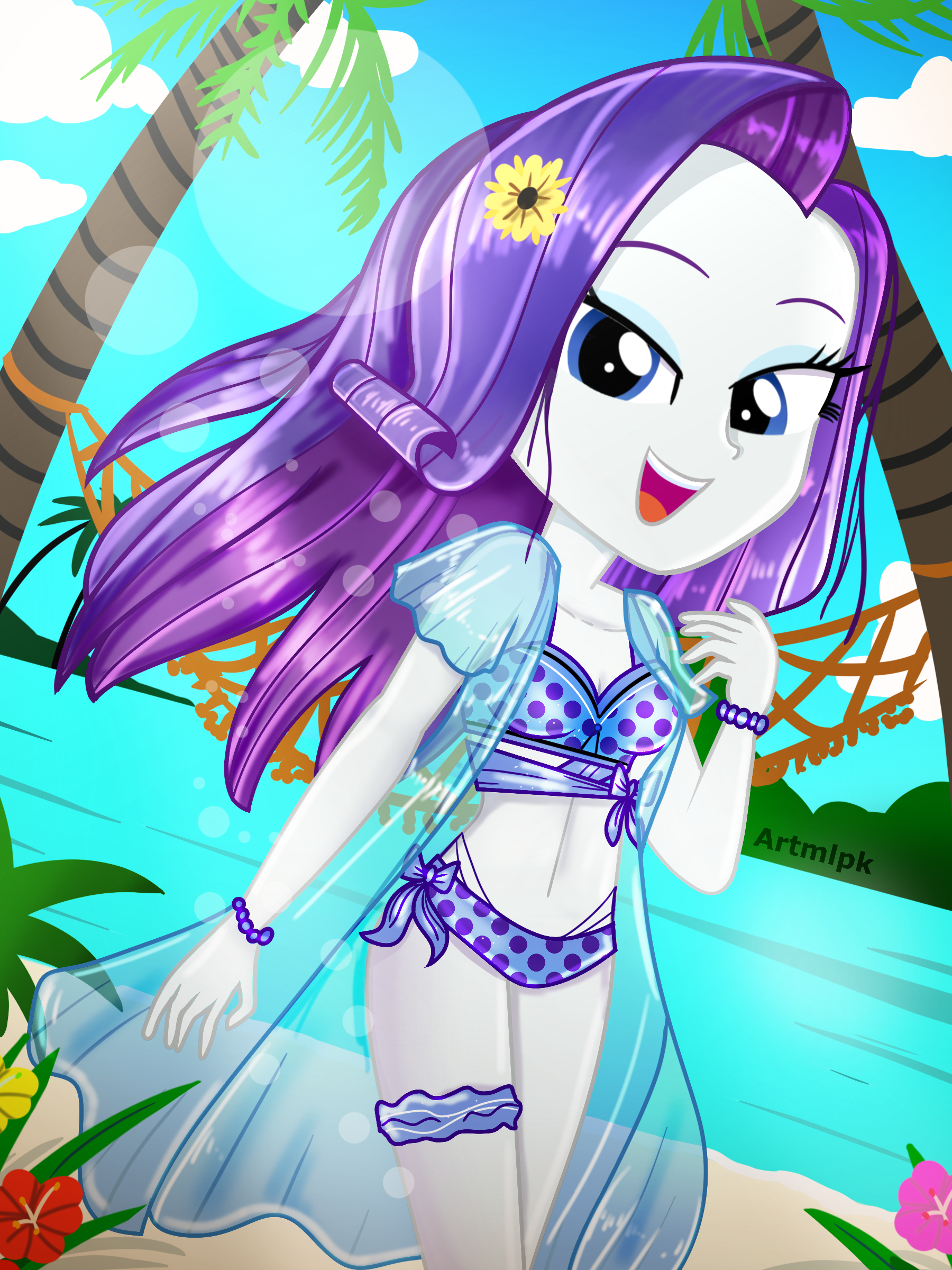 MLP Equestria Girls Swimwear Photographic Print for Sale by