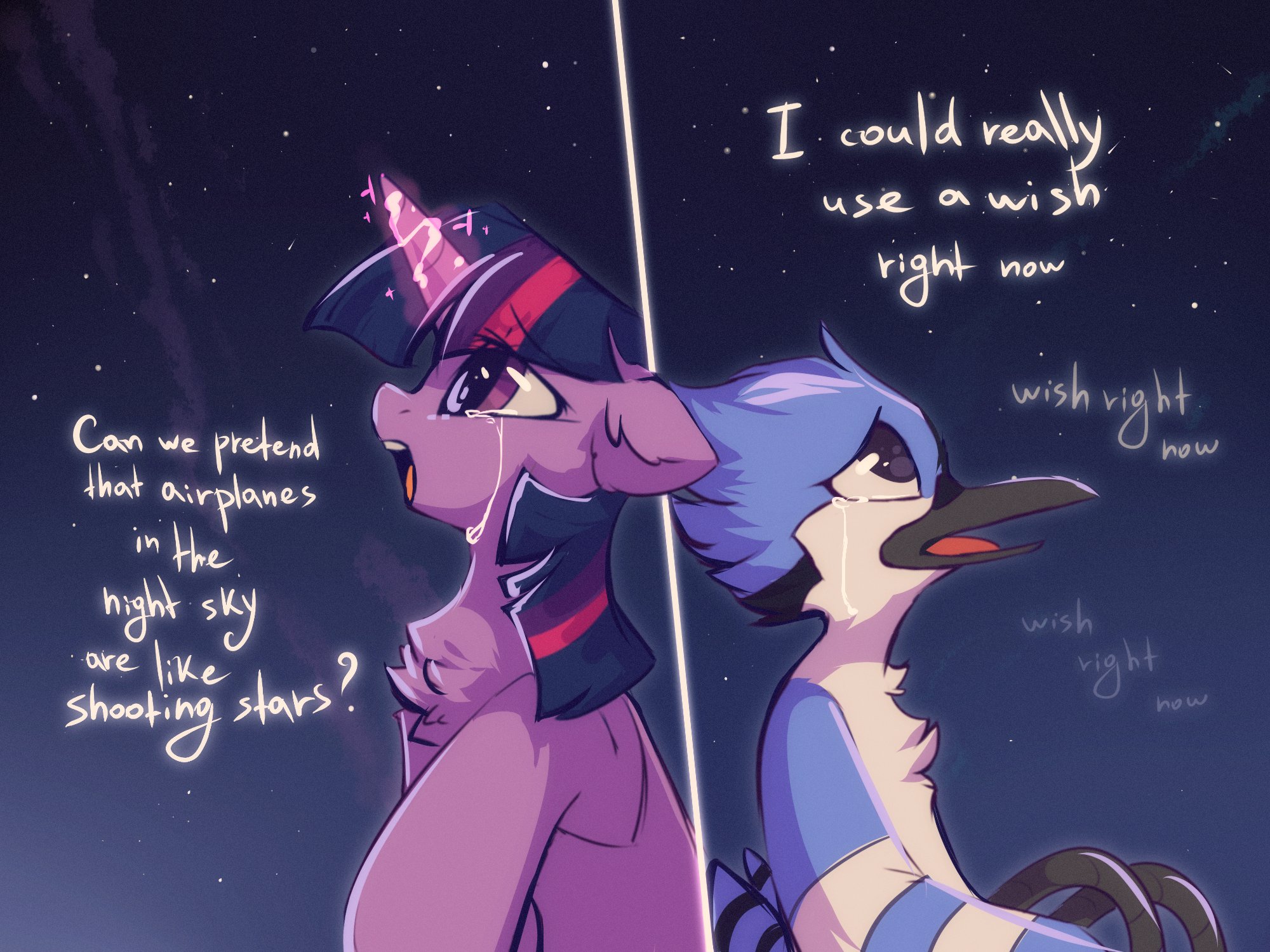 #2373215 - safe, artist:mirtash, twilight sparkle, bird, blue jay, pony