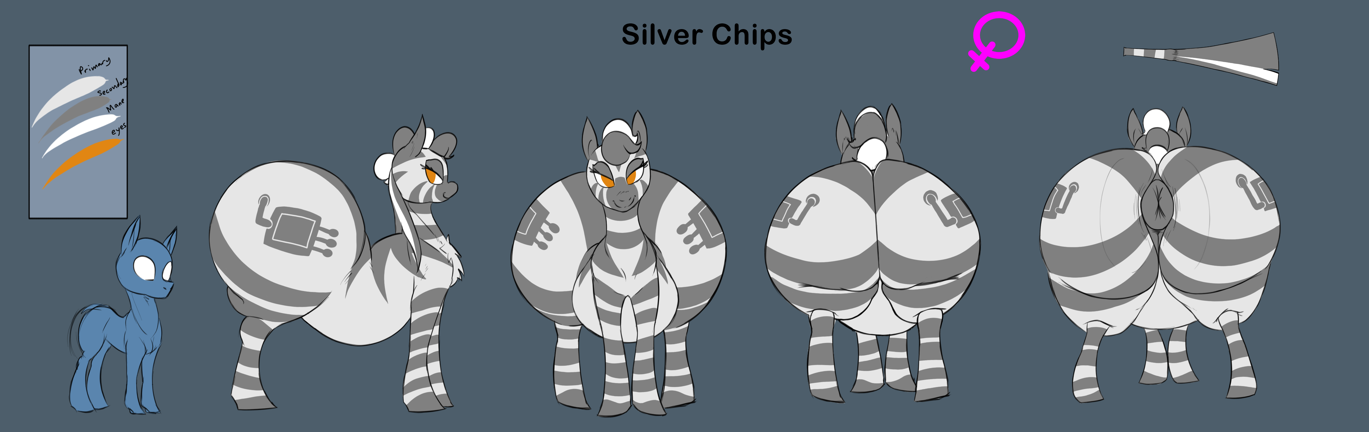 Chip and potato gay zebras