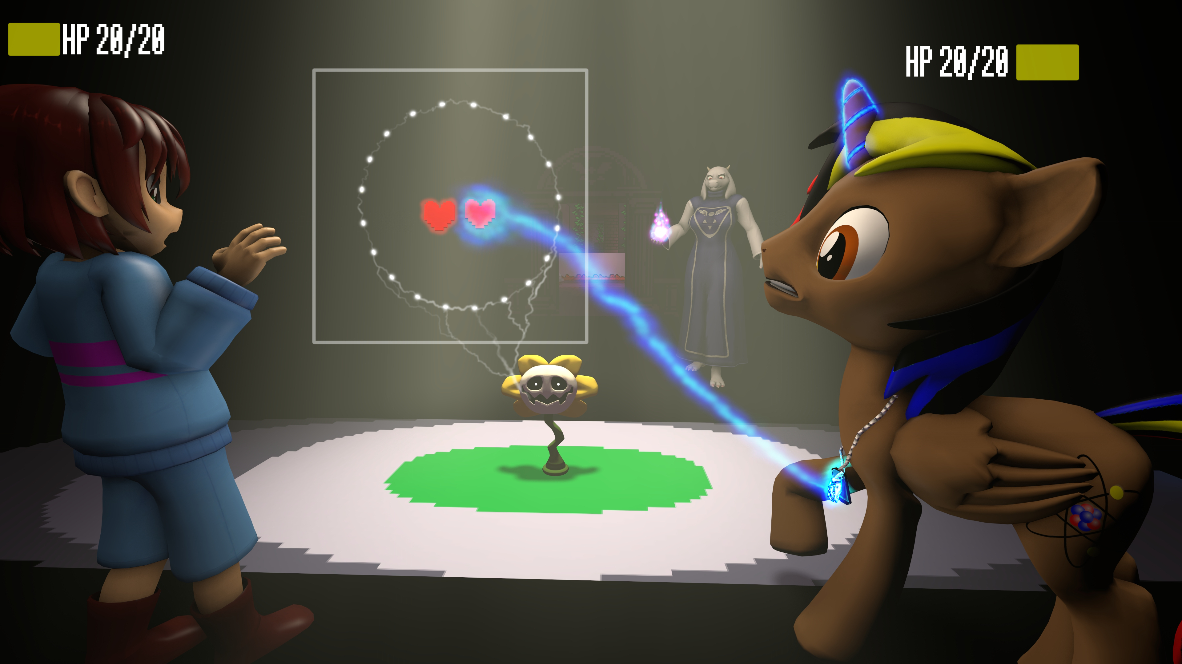 Flowey Undertale 3D - Non-Pony Art & Creations - MLP Forums