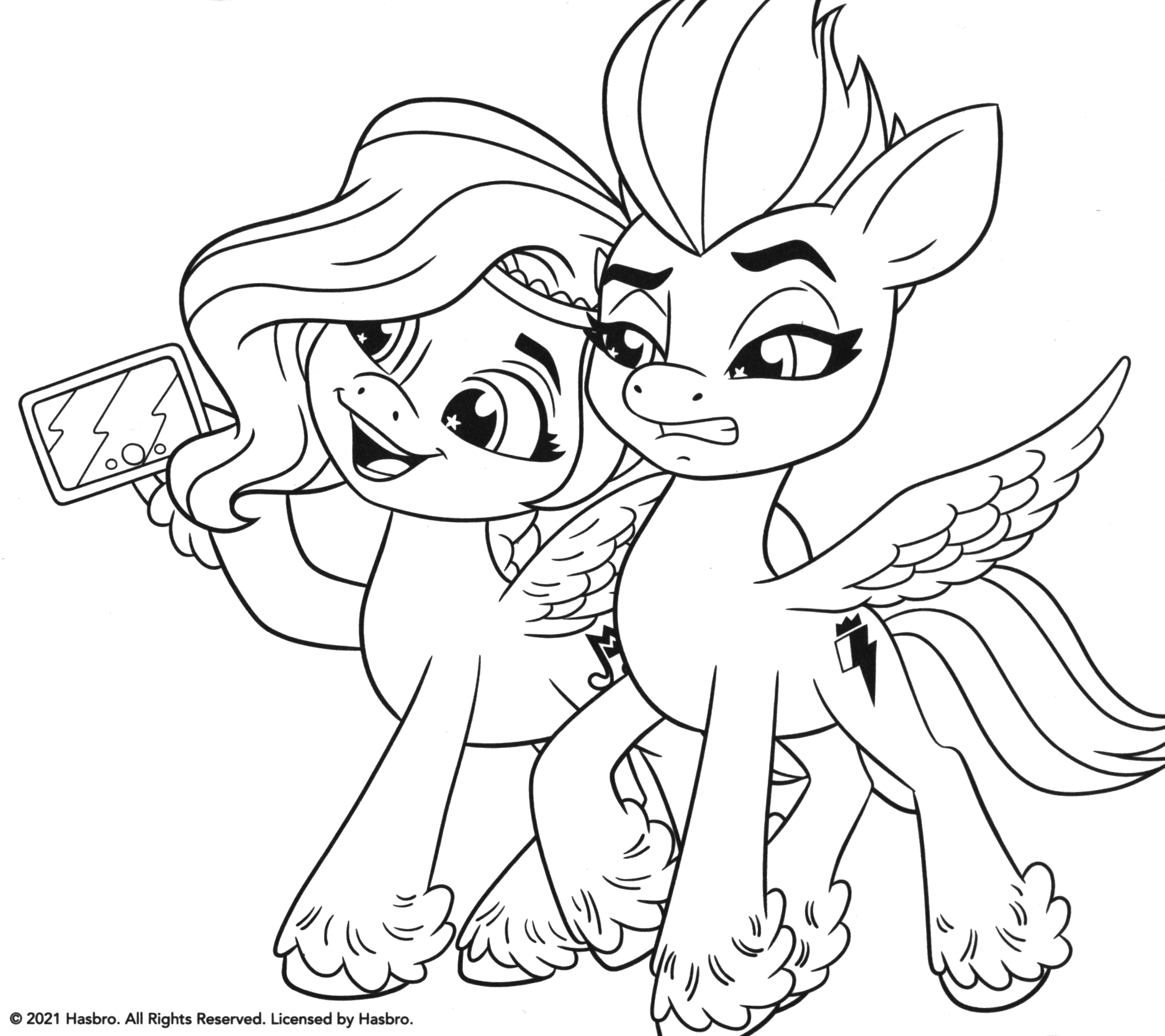 My Little Pony New Generation coloring pages