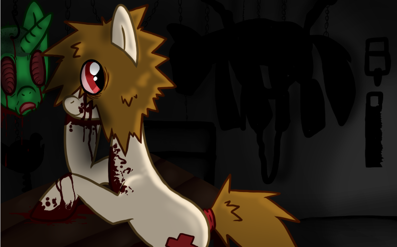 #2572364 - grimdark, artist:kannibalpirate, earth pony, pony, unicorn ...