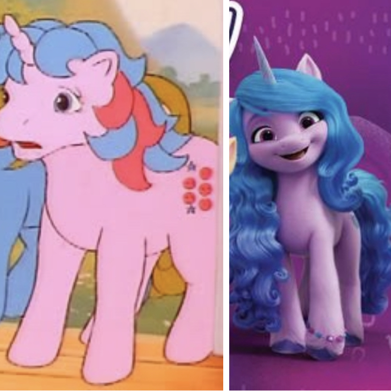 2574089 safe, screencap, buttons (g1), izzy moonbow, ribbon (g1