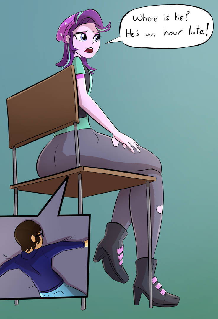 Unaware butt crush