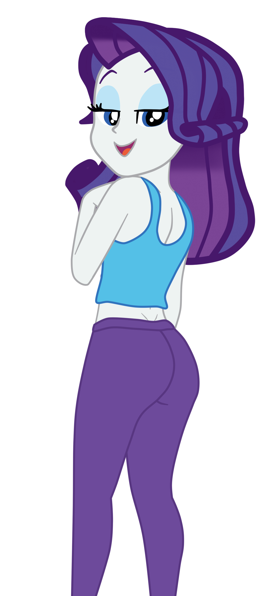 Rarity butt