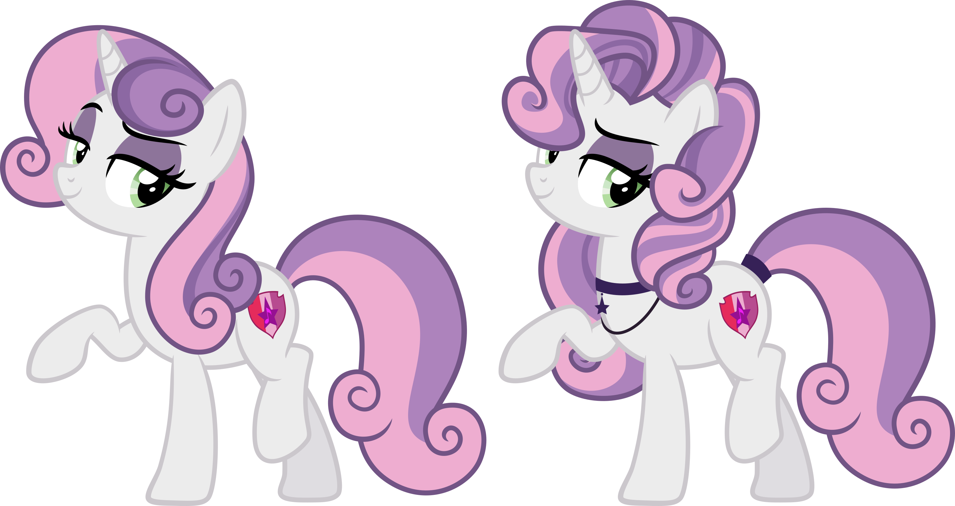 Sweetie Belle Thinking