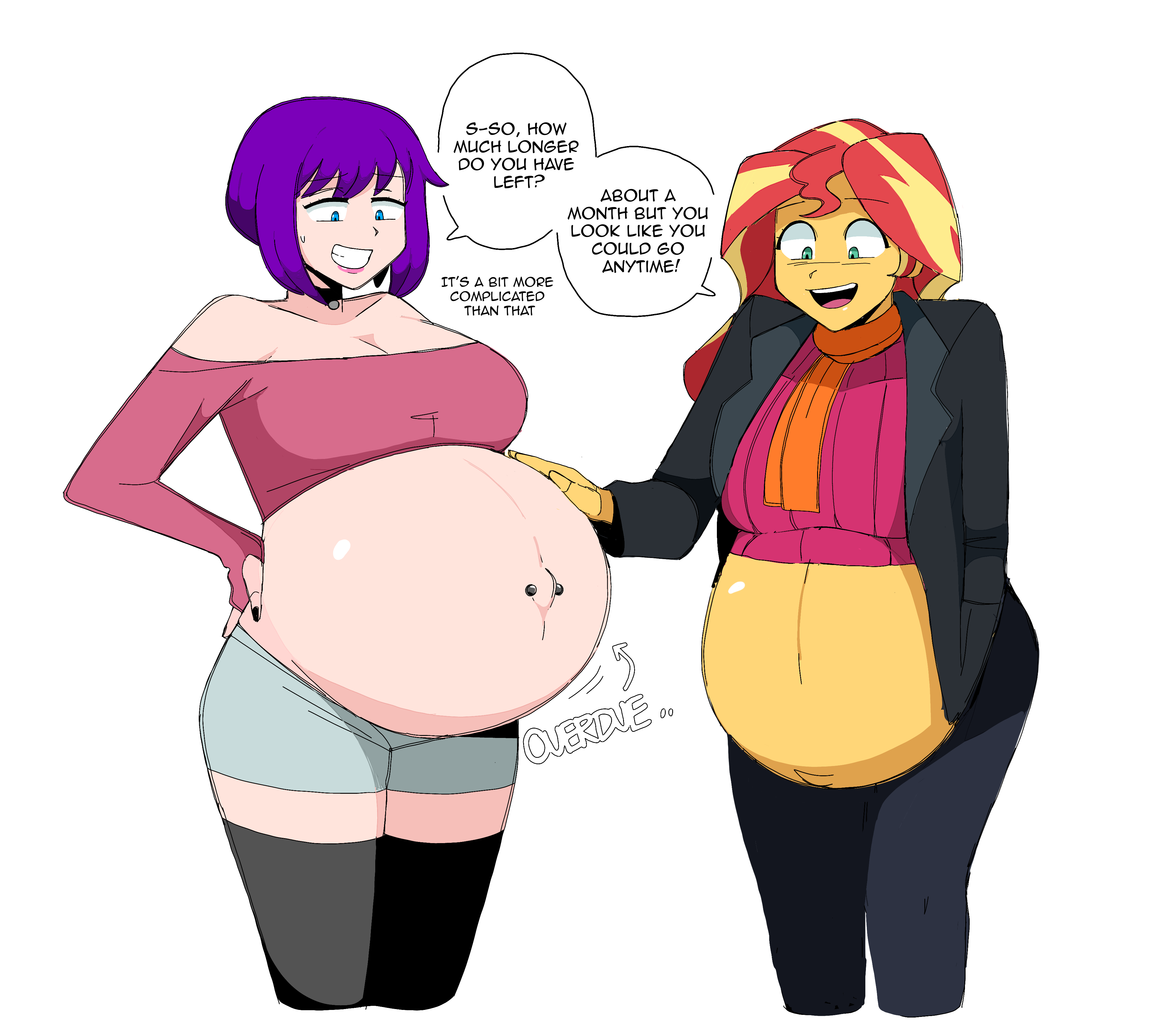 🔞Pregnant Artist Connoisseur🔞 on X: So uh…there was a Belly