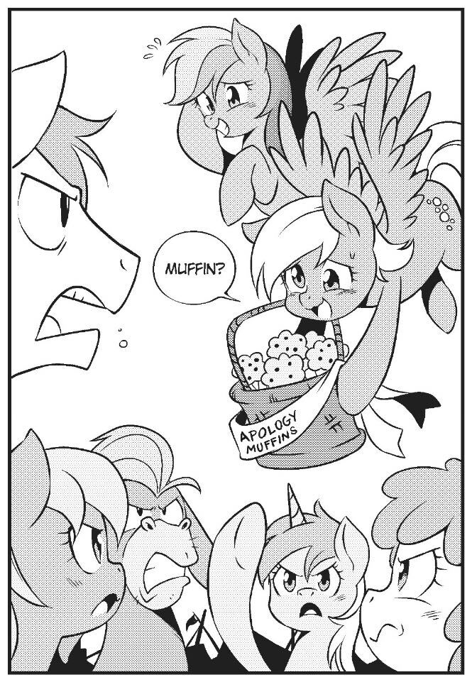 #2987803 - safe, artist:nekoshiei, seven seas, cranky doodle donkey ...