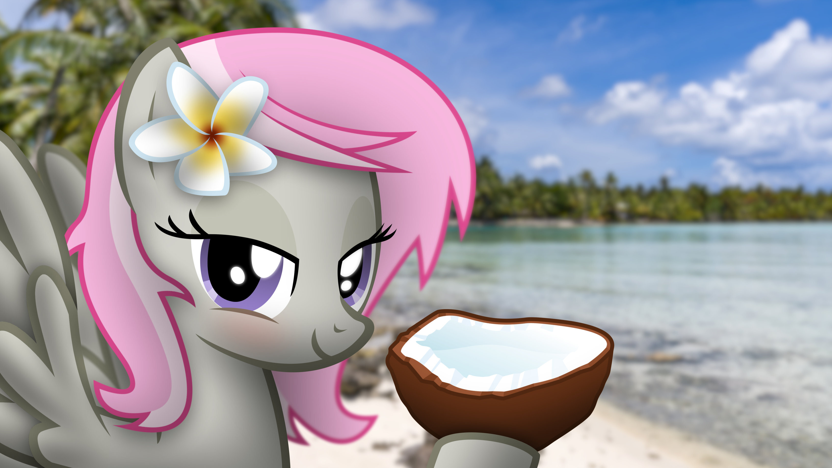 Rarity's new friend monstrousfrog