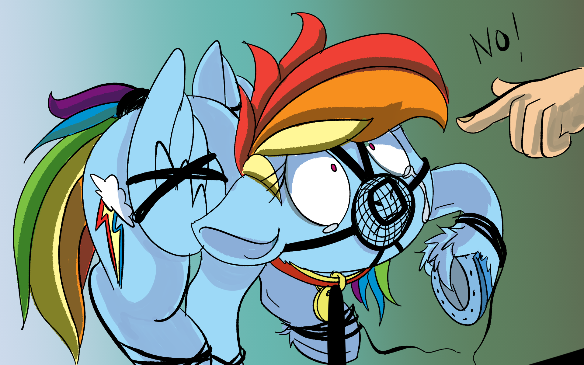 2860242 - safe, artist:brainiac, rainbow dash, human, pegasus