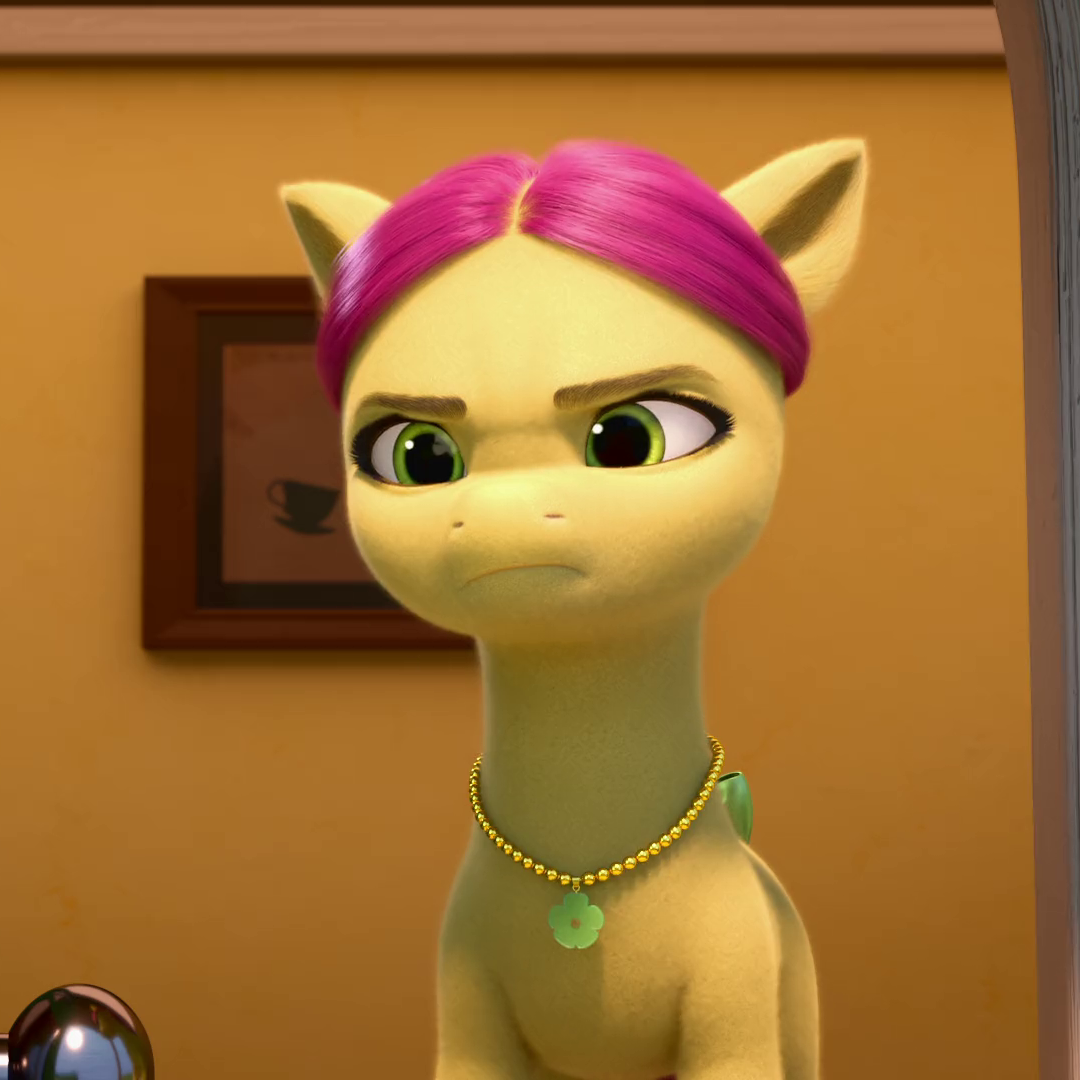 #2880743 safe screencap posey bloom earth pony pony g5 make