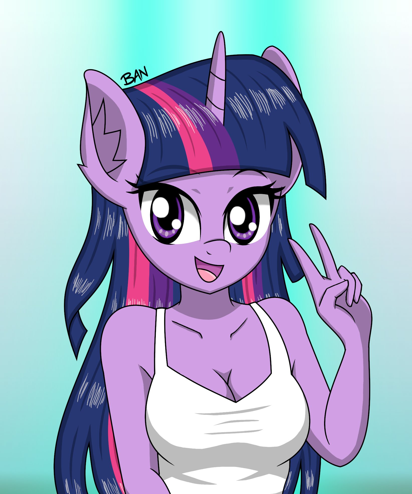 345608 - safe, artist:plankboy, twilight sparkle, anthro, g4