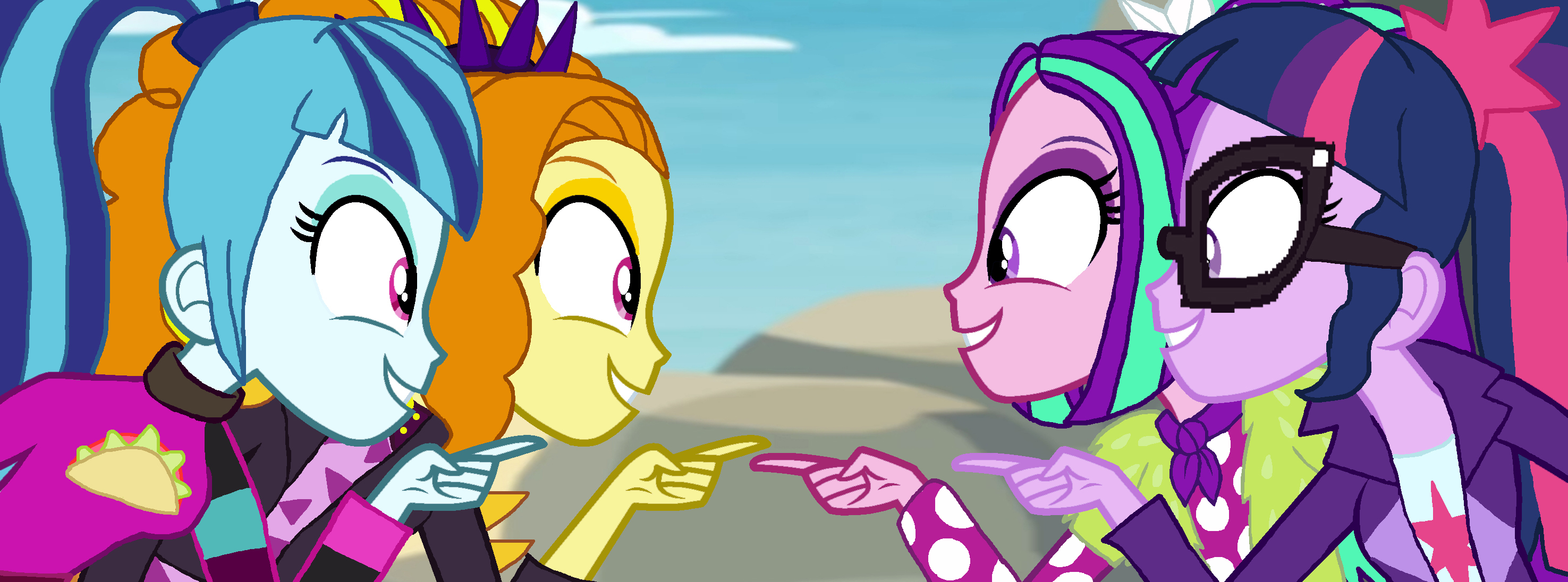 2921786 - safe, artist:bigpurplemuppet99, adagio dazzle, aria 