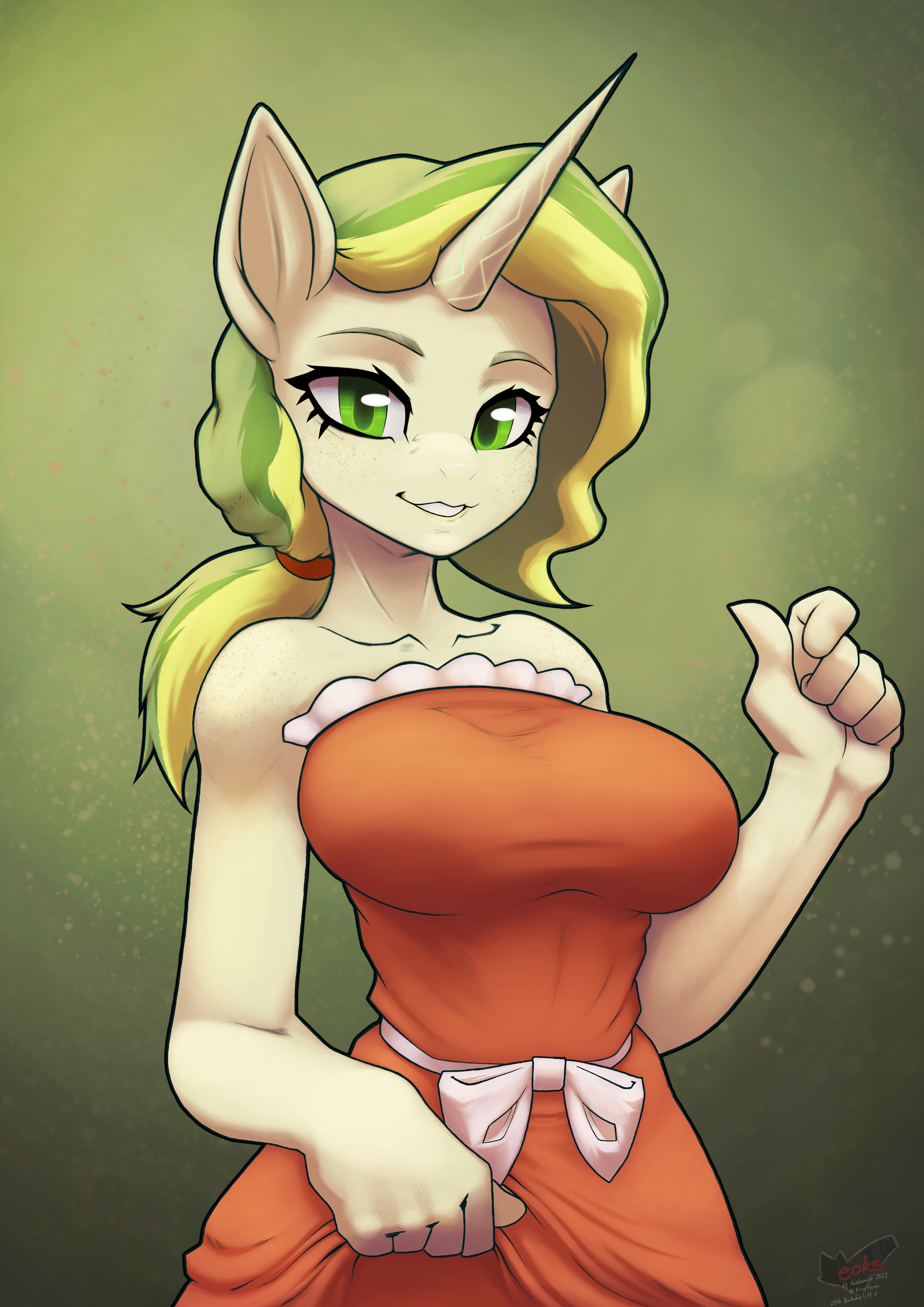 1806850 - suggestive, artist:earthpone, derpibooru import, oc, oc:anneal,  oc:windseeker, unofficial characters only, anthro, bat pony, big breasts, boob  squish, breasts, eye contact, fangs, female, females only, holding hands,  lesbian, looking at each