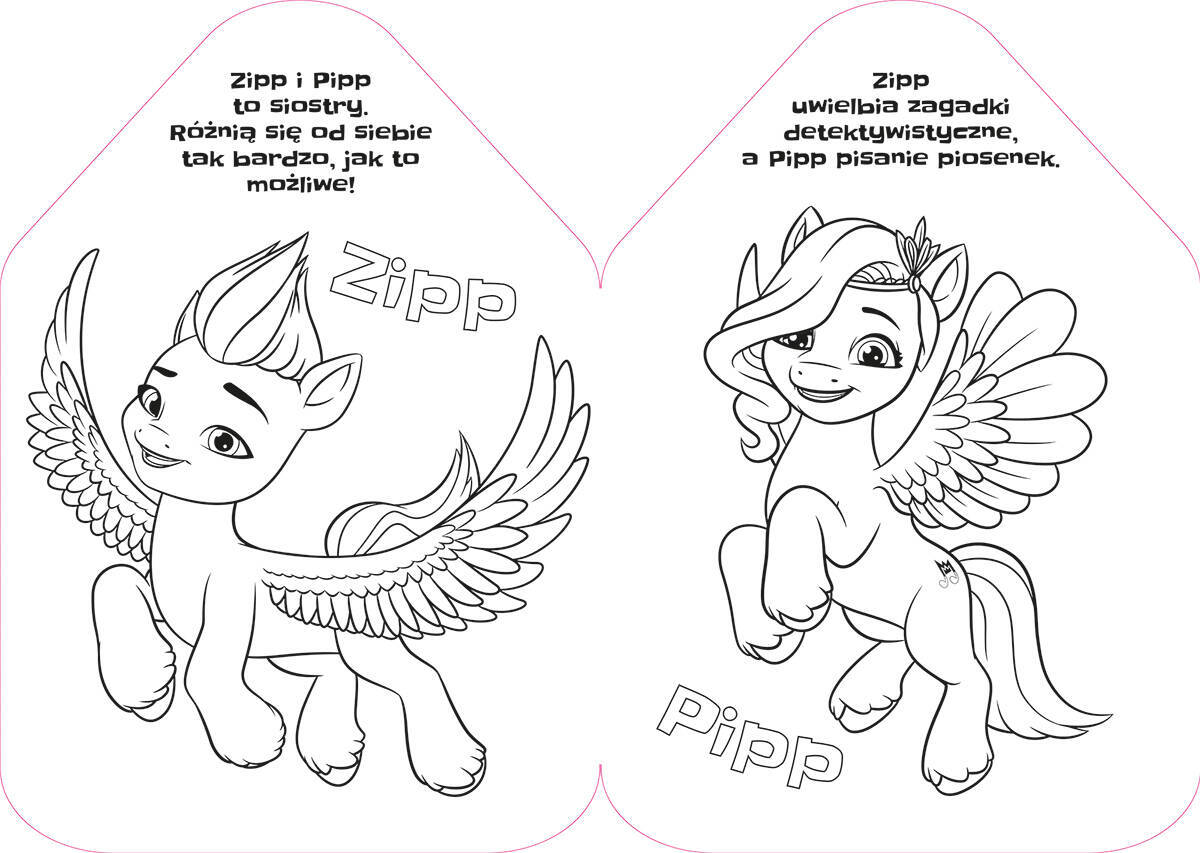 Zipp Colouring In #3256343 - safe, pipp petals, zipp storm, pegasus, pony, g5, official ...