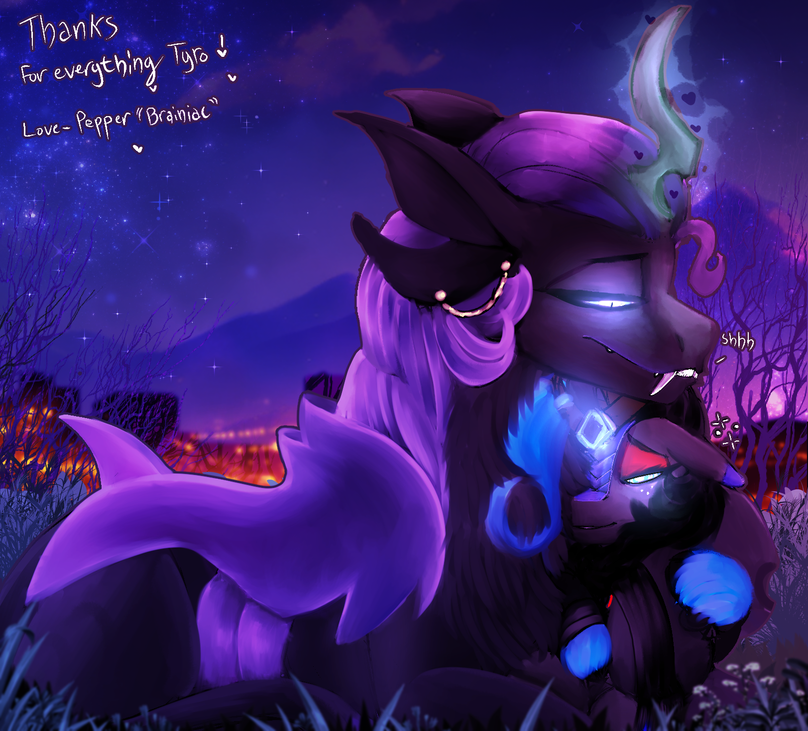 2610449 - safe, artist:eyeburn, oc, oc only, oc:changeling derpy