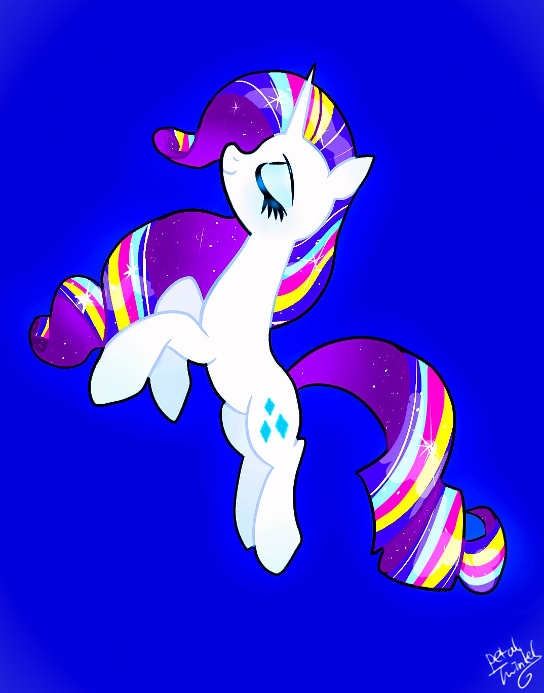 #3087577 - safe, artist:petaltwinkle, rarity, pony, unicorn, simple ...