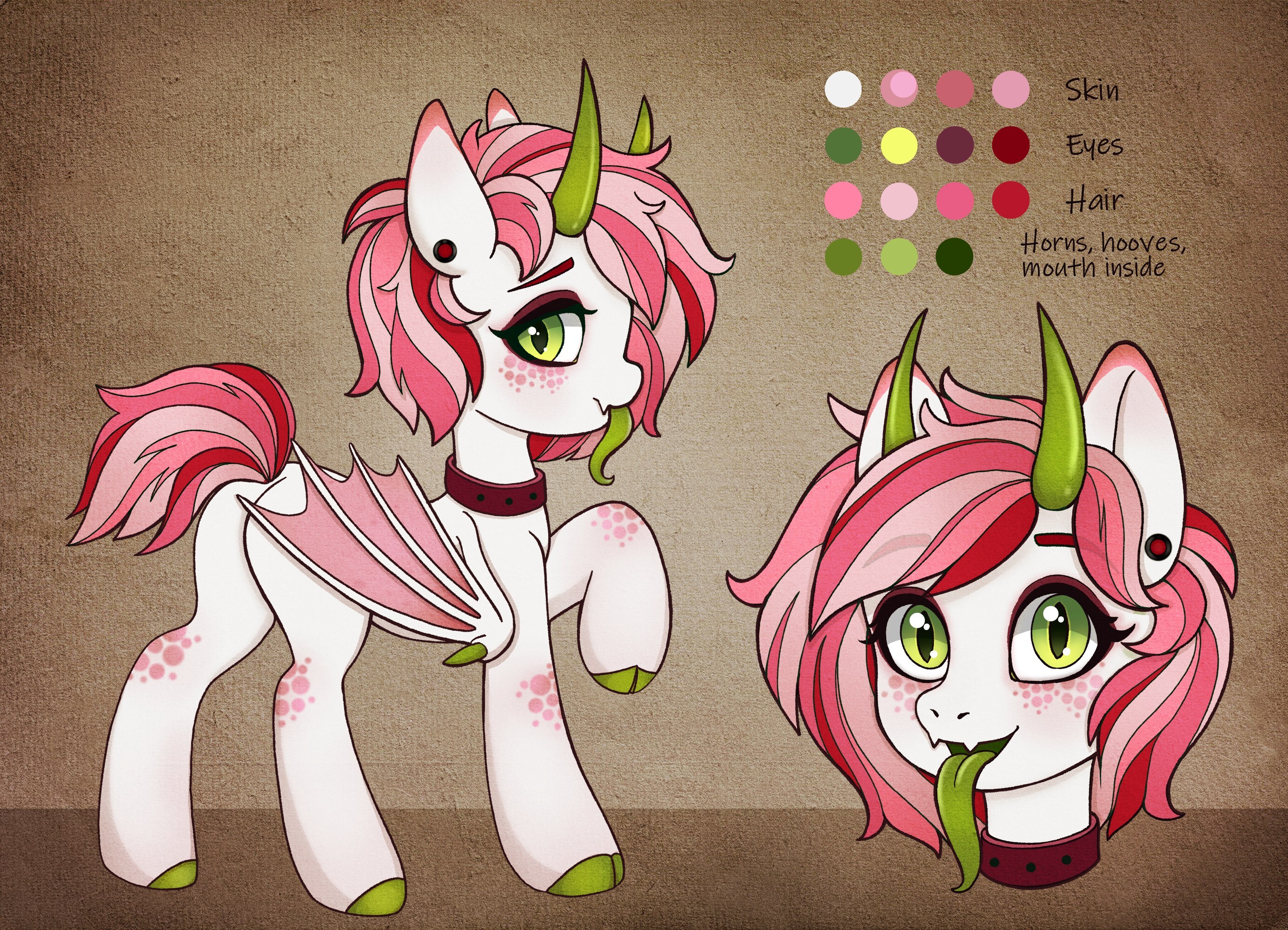 2610449 - safe, artist:eyeburn, oc, oc only, oc:changeling derpy