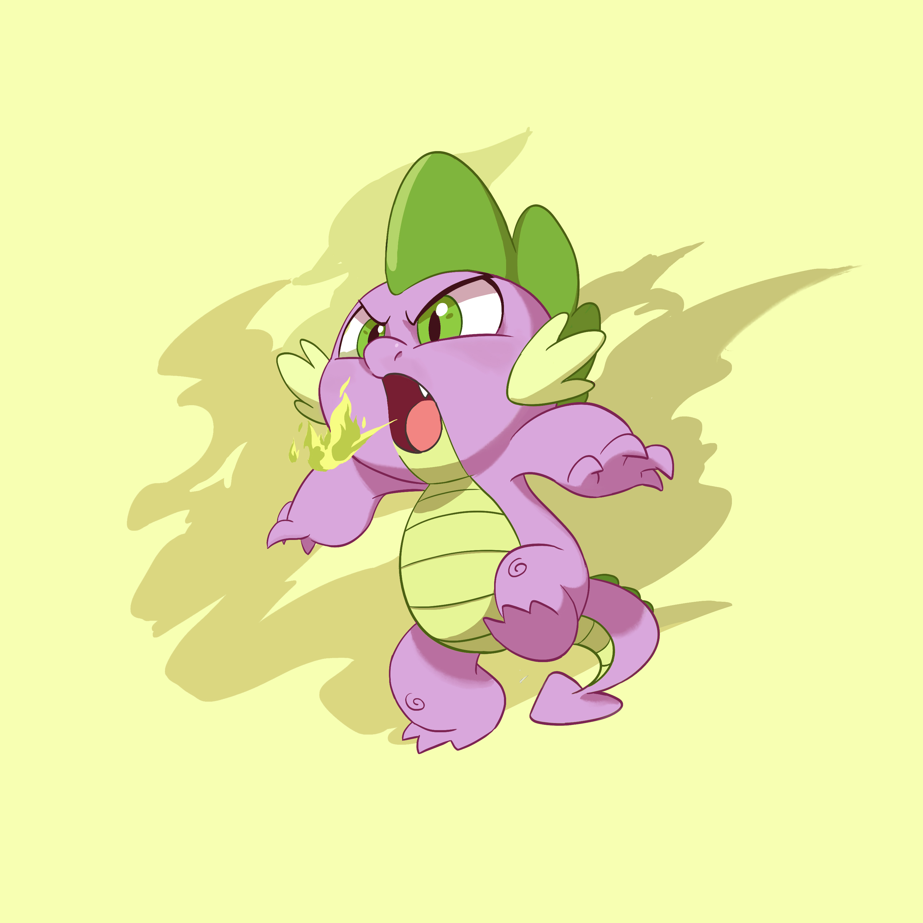 3467575 safe, artistdrtuo4, spike, dragon, g4, cute, dragonfire