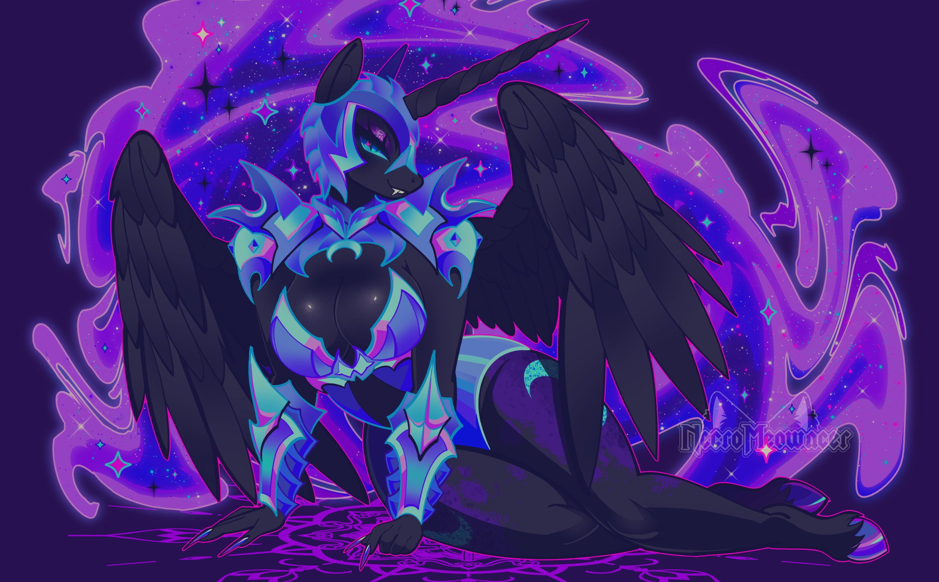 3471180 suggestive, artistnecromeowncer, nightmare moon, alicorn