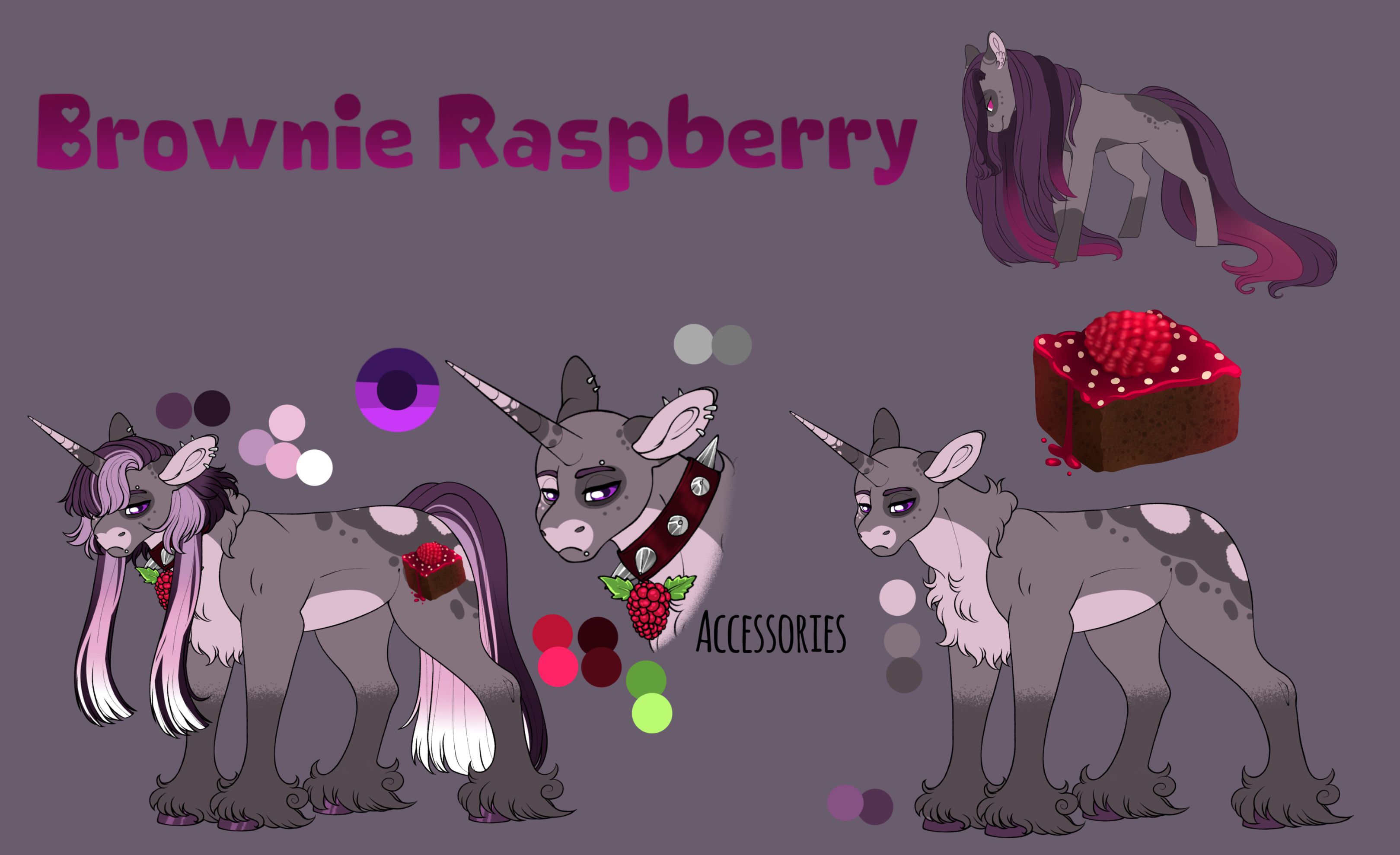Mlp Oc Raspberry Daylight #3491575 - safe, artist:malinraf1615, oc, oc:brownie raspberry, pony ...