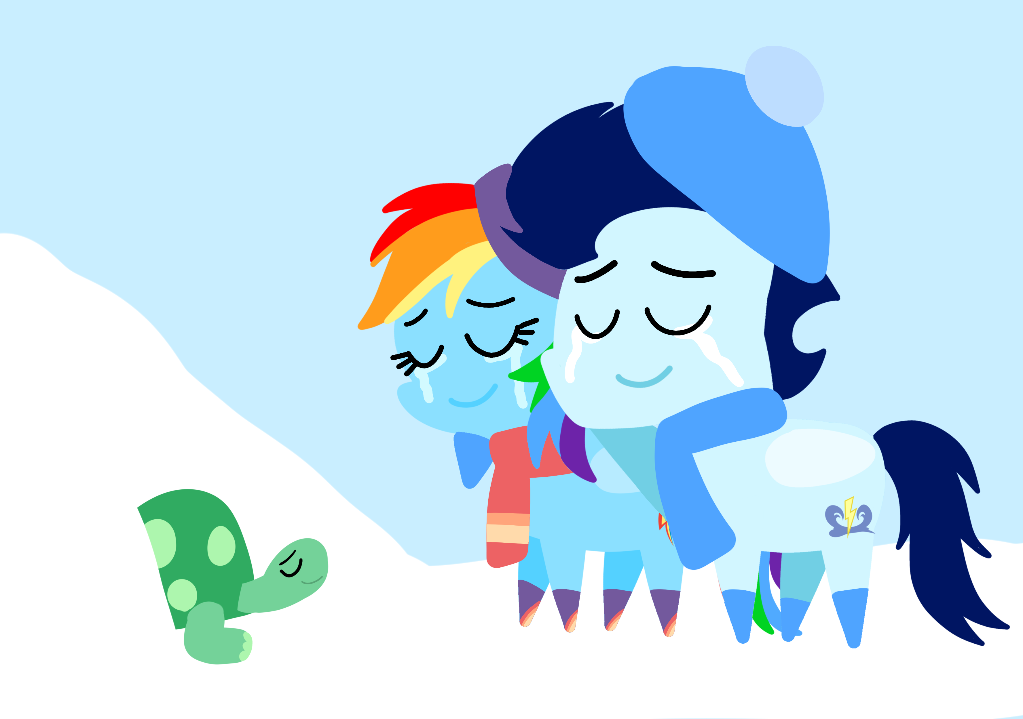 #3501990 - safe, anonymous artist, derpibooru exclusive, rainbow dash ...