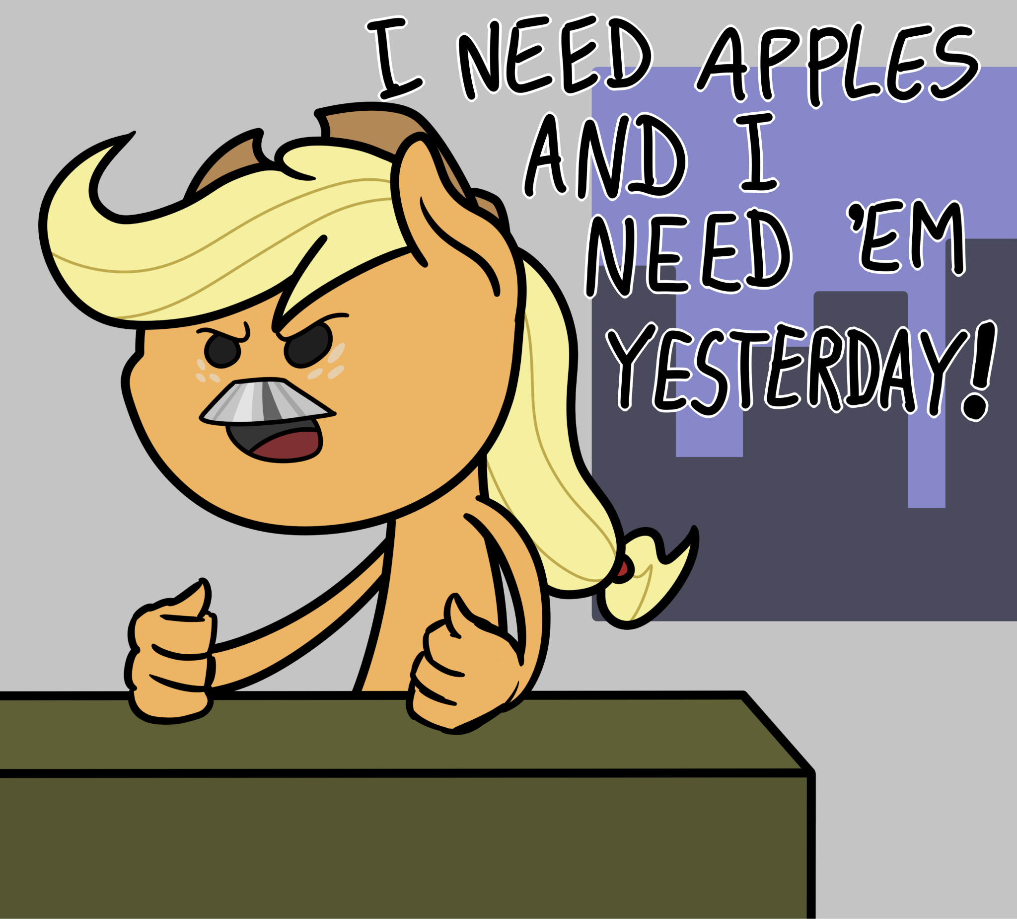 Applejack Man #3332180 - safe, artist:ewoudcponies, applejack, earth pony, semi ...