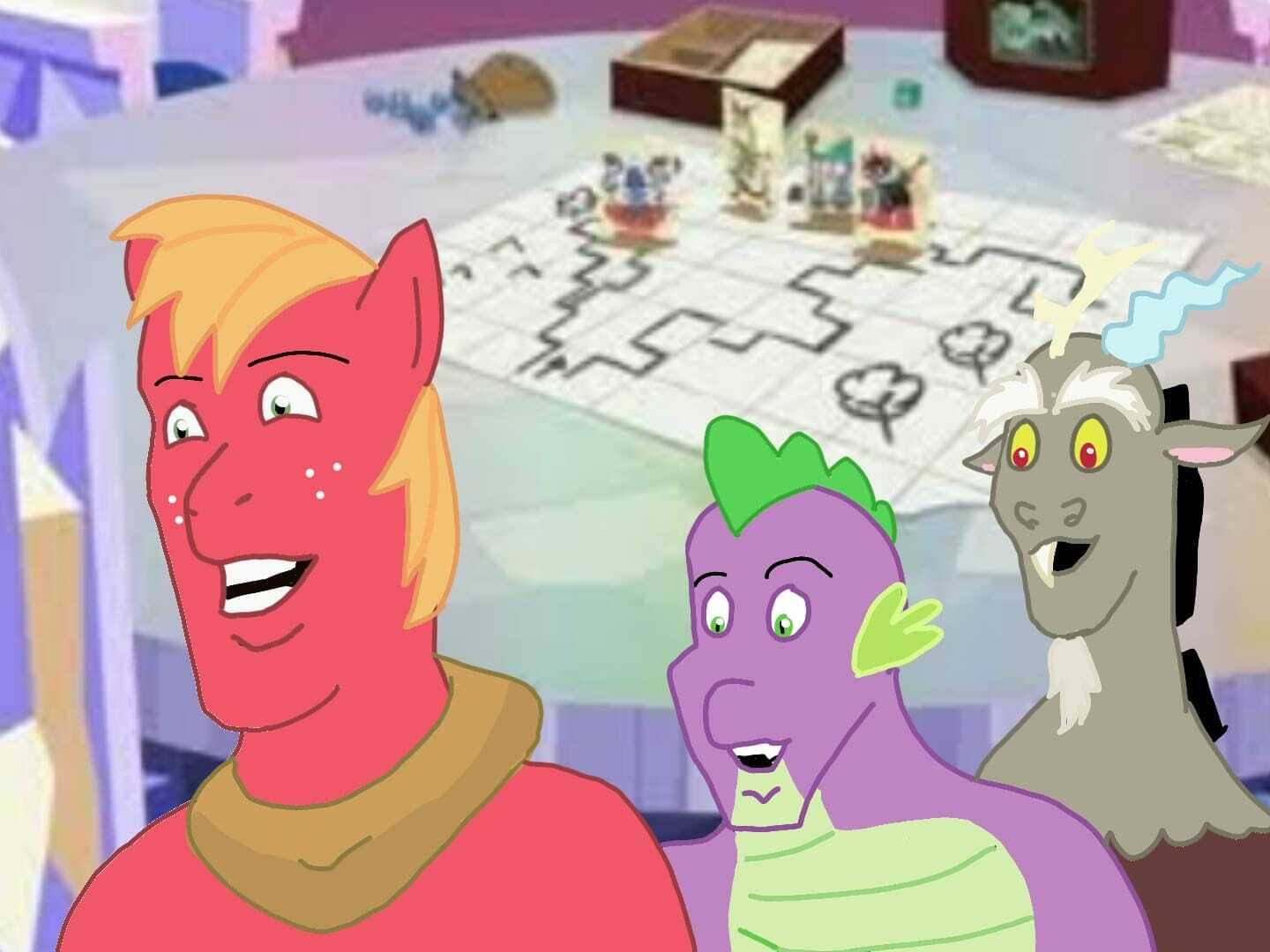 3363216 artist needed, safe, big macintosh, discord, spike