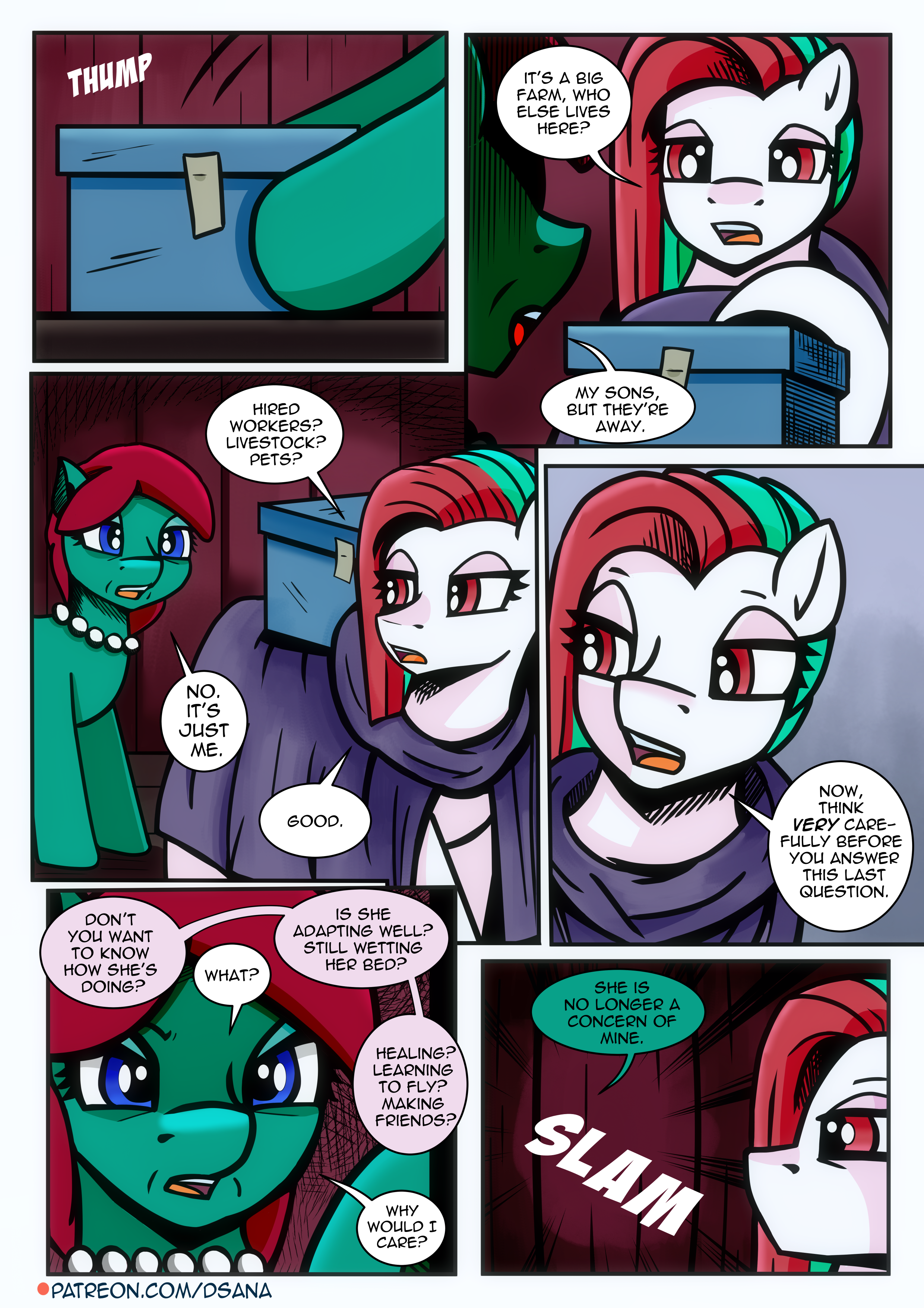 #3414104 - safe, artist:dsana, fizzlepop berrytwist, tempest shadow, oc ...
