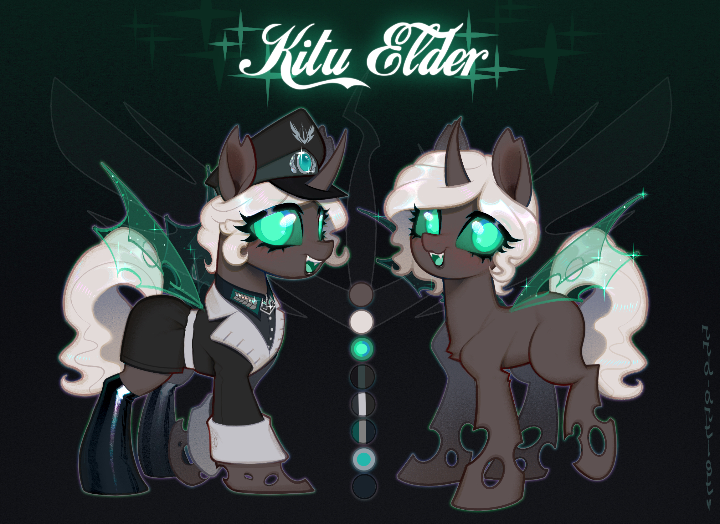 3452070 safe, artistrrdartist, oc, ockitu elder, changeling