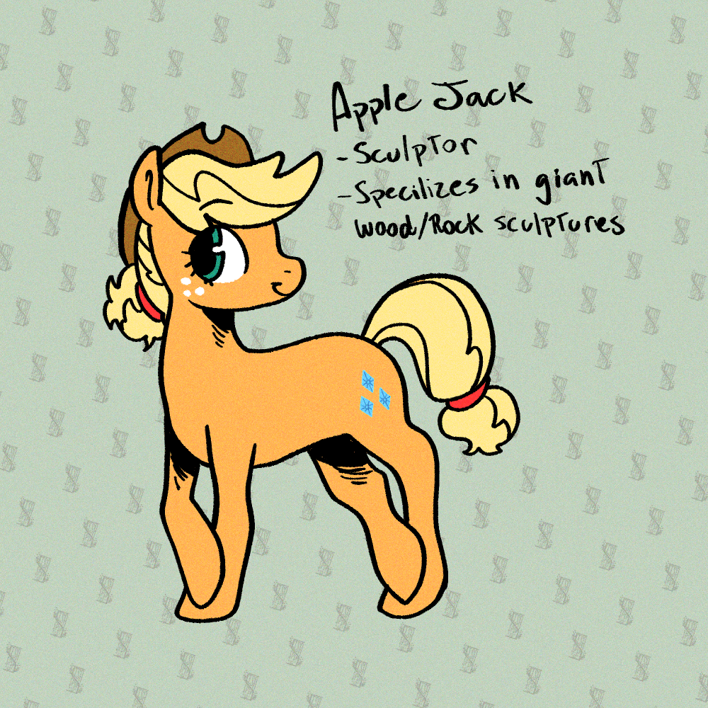 #3572758 - safe, artist:laps-sp, part of a set, applejack, earth pony ...