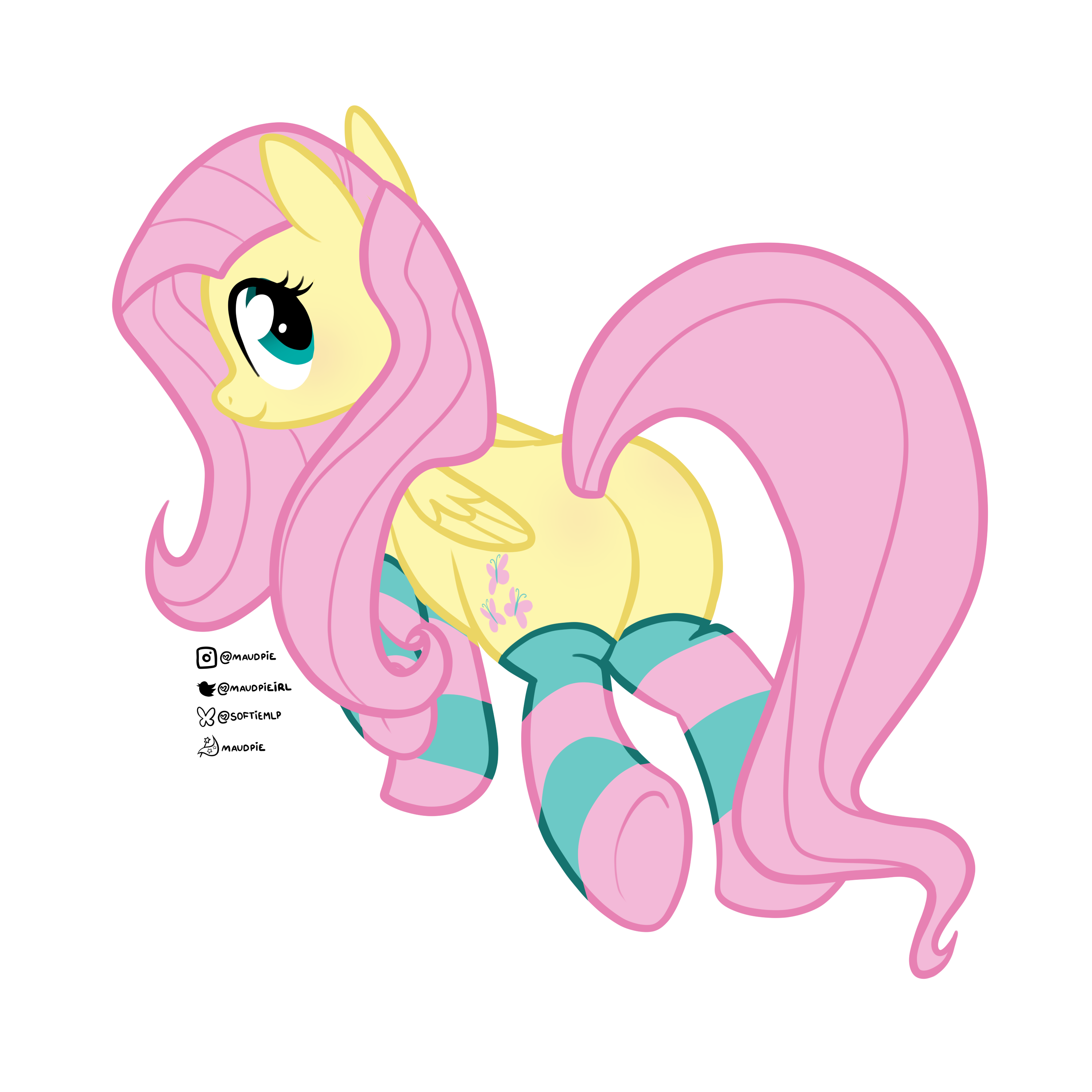 Simples Background Examples #3907467 - safe, artist:audreen, fluttershy, pegasus, pony, g4 ...