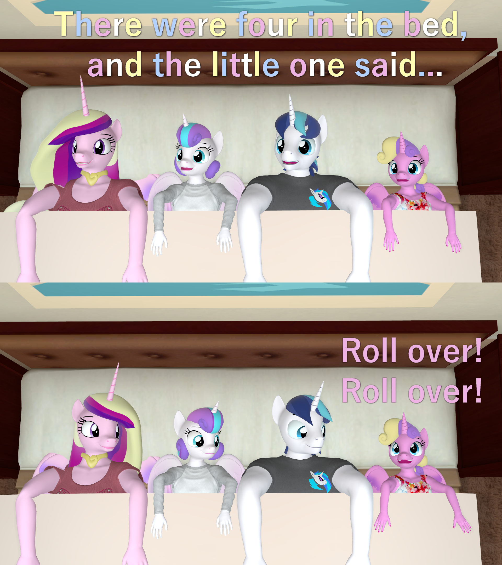 #3897272 - safe, artist:papadragon69, princess cadance, princess flurry ...