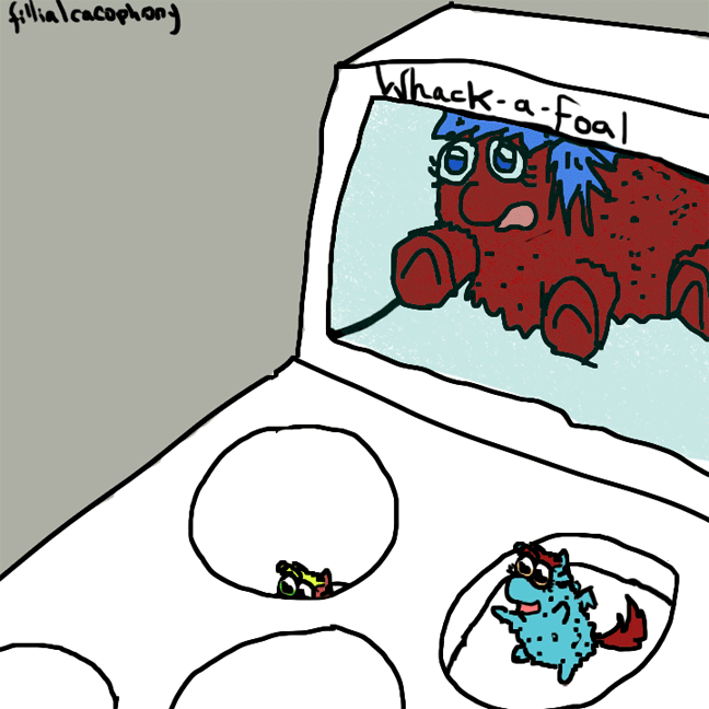 111043 grimdark, grotesque, artistfillialcacophony, fluffy pony