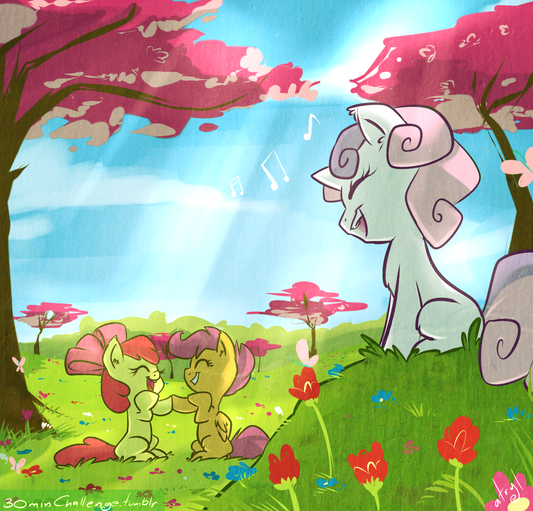 Sweetie Belle's Birthday Games - Cute off go 