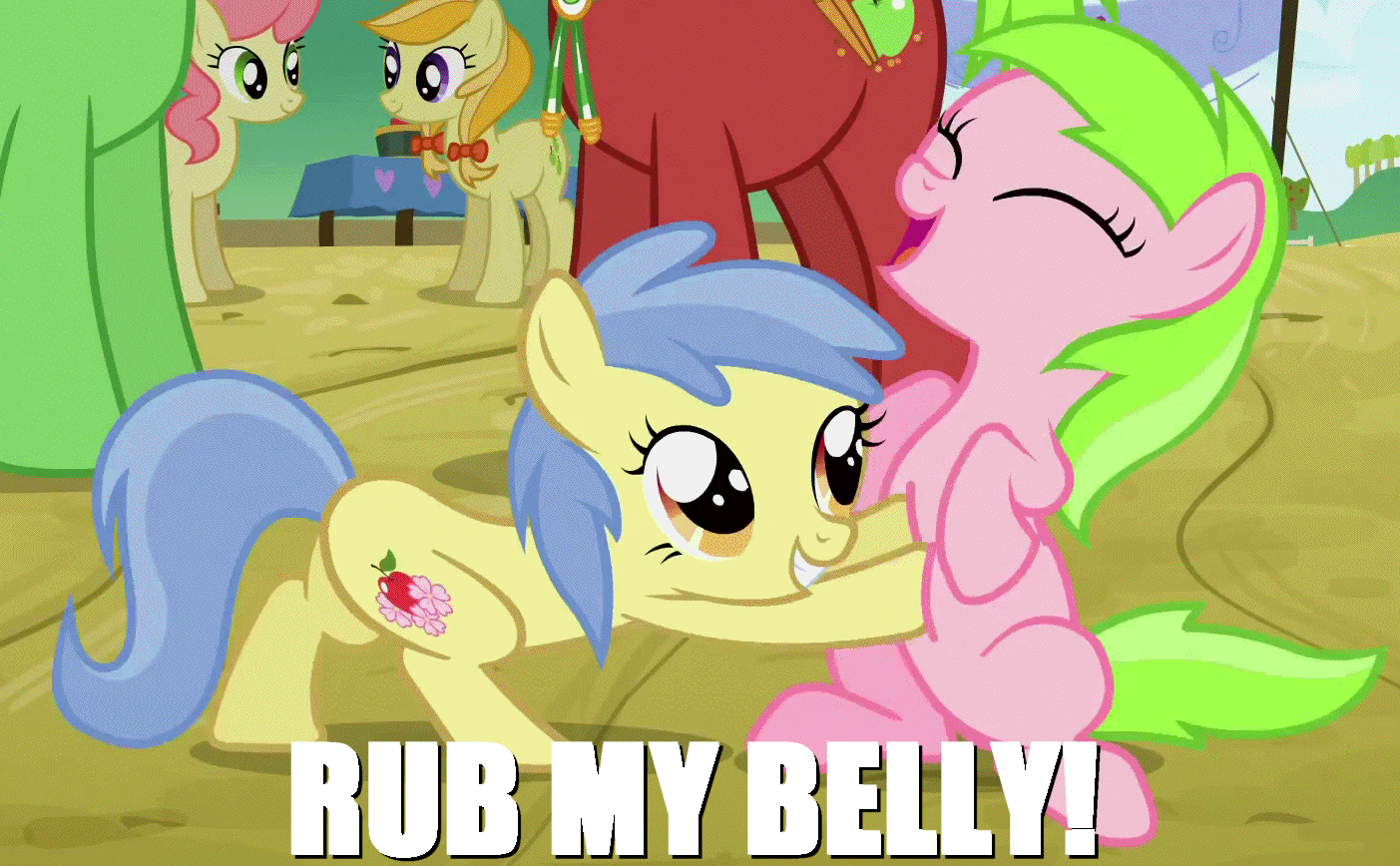 190513 safe, edit, edited screencap, screencap, apple cinnamon, apple flora, gala appleby