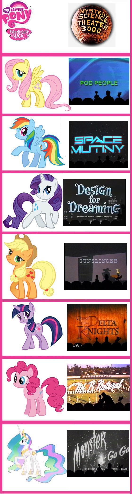 #18119 - safe, applejack, fluttershy, pinkie pie, princess celestia ...