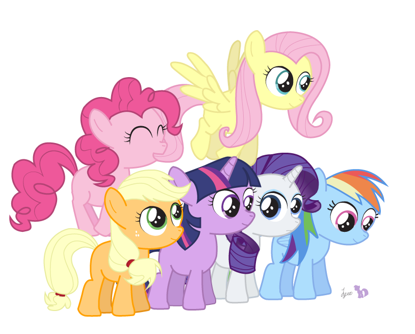 mlp mane 6 fillies