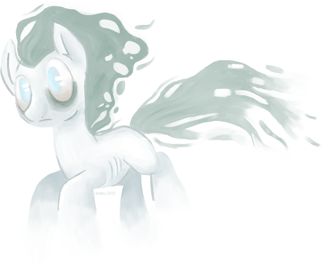 #61000 - safe, artist:1eg, oc, oc only, ghost, ghost pony - Derpibooru